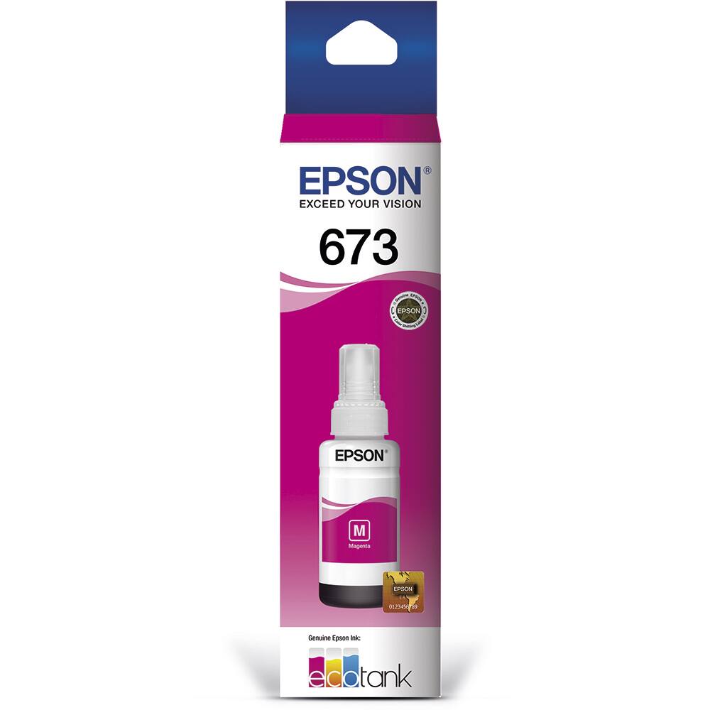 Tinta para Ecotank T673 -  Epson - CX 1 UN